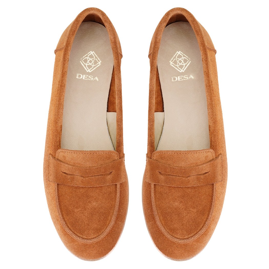 Kadın Kahve Günlük Süet Deri Ayakkabı