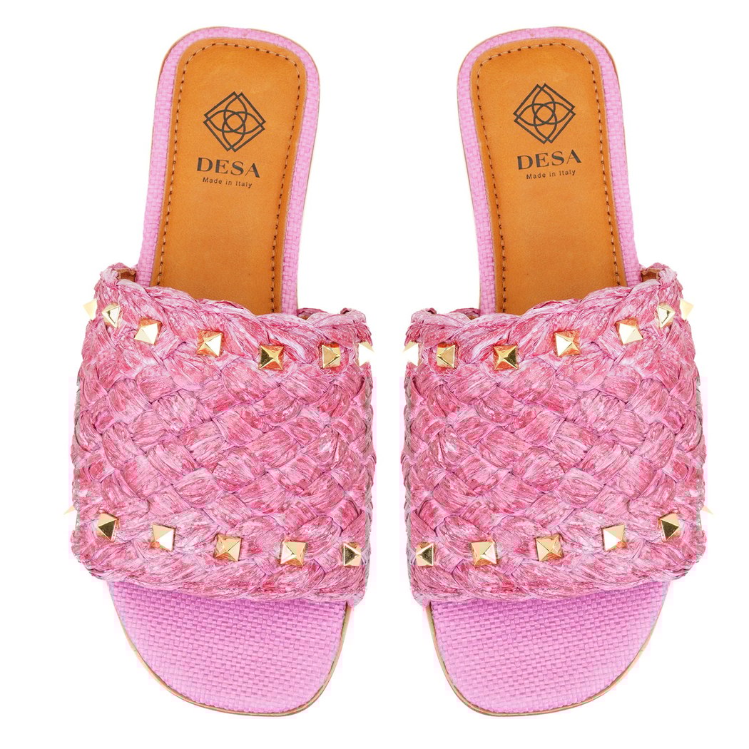 Kadın Kahve Hasır Terlik