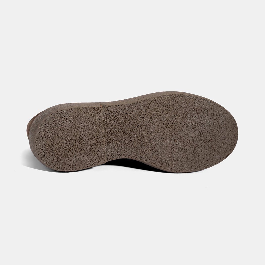 Kadın Kahve Metal Toka Detaylı Süet Loafer