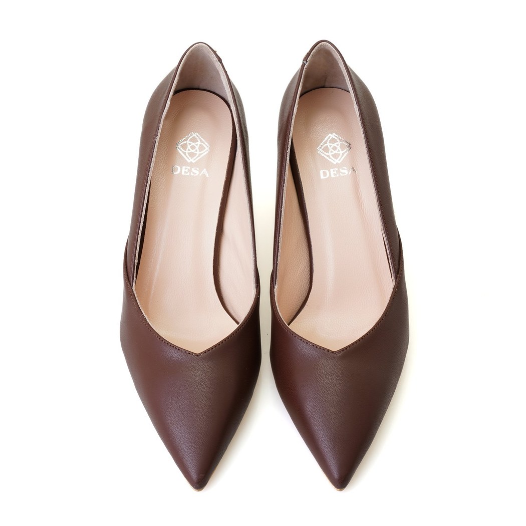 Kadın Kahve Stiletto Topuklu Ayakkabı