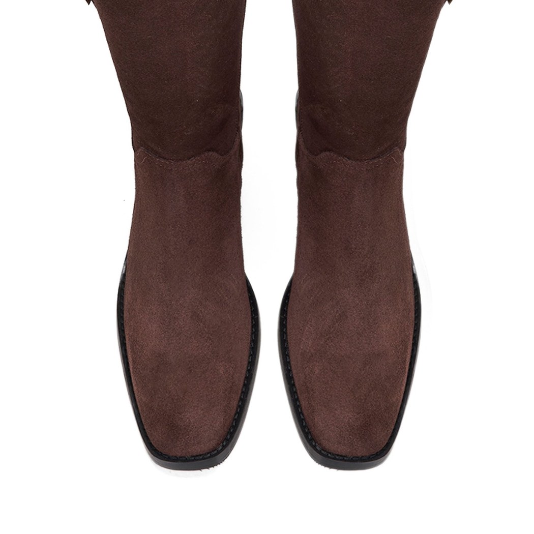 Kadın Kahve Süet Çizme
