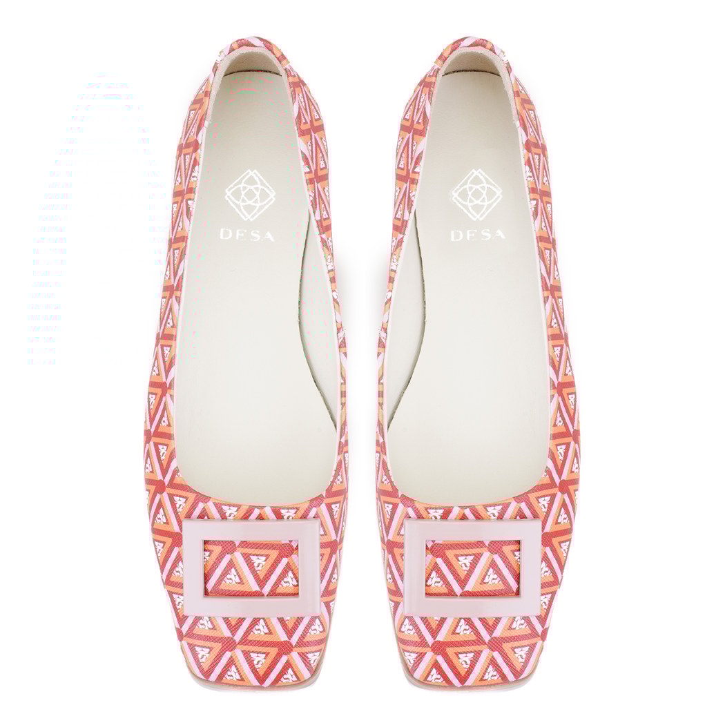 Kadın Kırmızı Monogram Babet