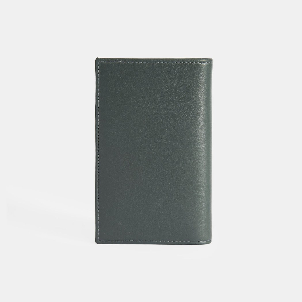 Kadın Koyu Gri Deri Cüzdan