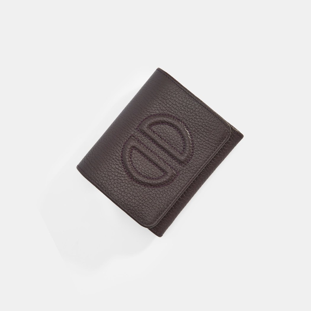 Kadın Koyu Kahve Deri Cüzdan