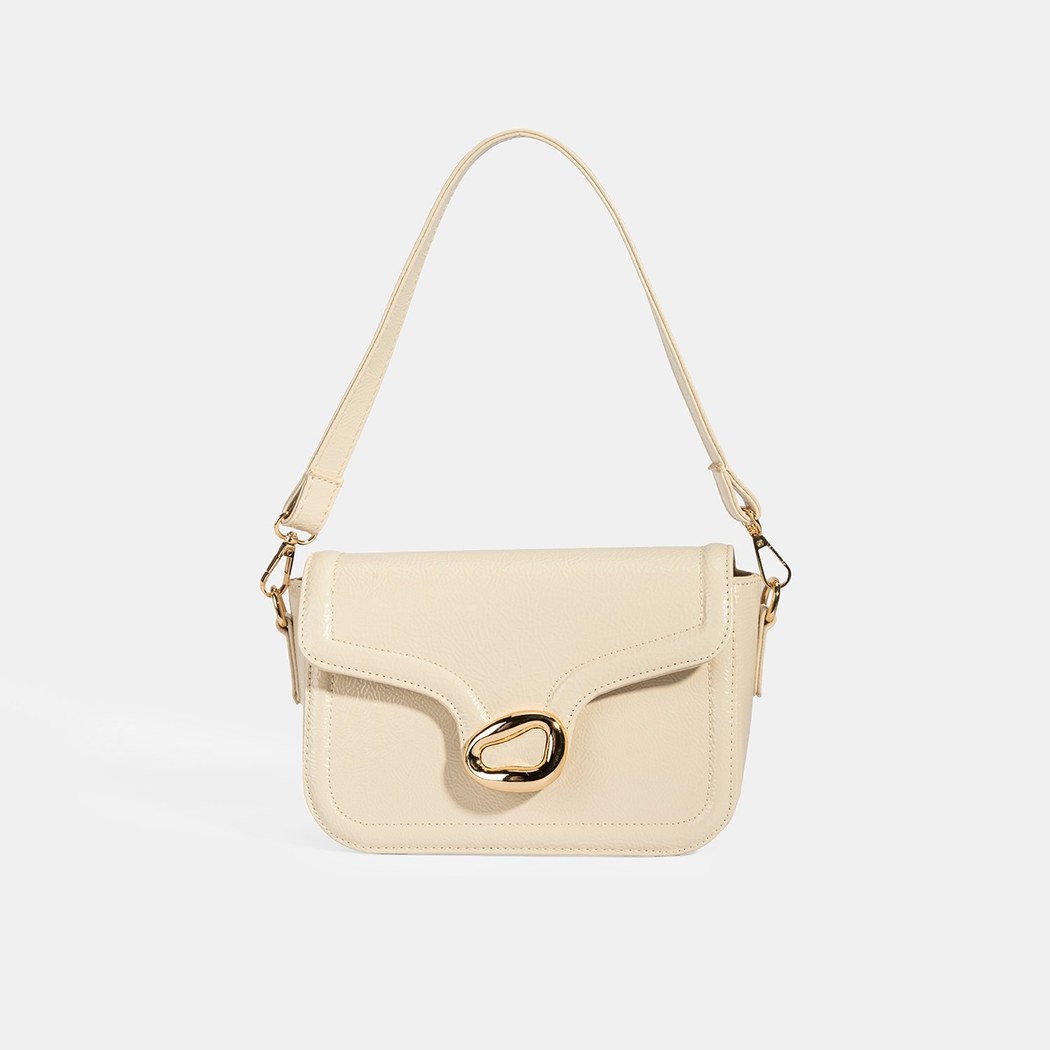 Kadın Krem Postacı Çantası