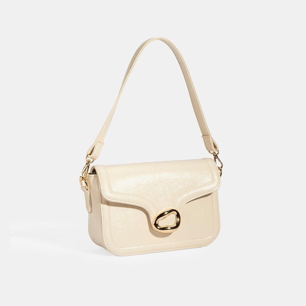 Kadın Krem Postacı Çantası