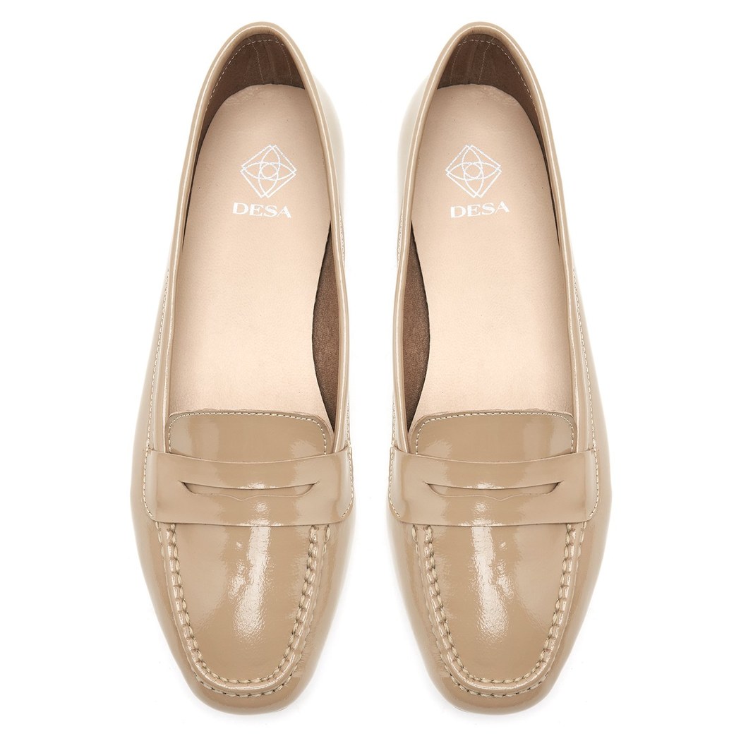 Kadın Krem Rugan Loafer