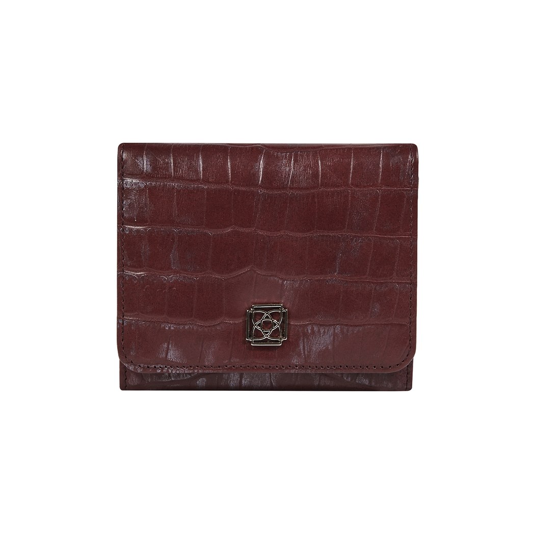 Kadın Kroko Baskılı Deri Cüzdan
