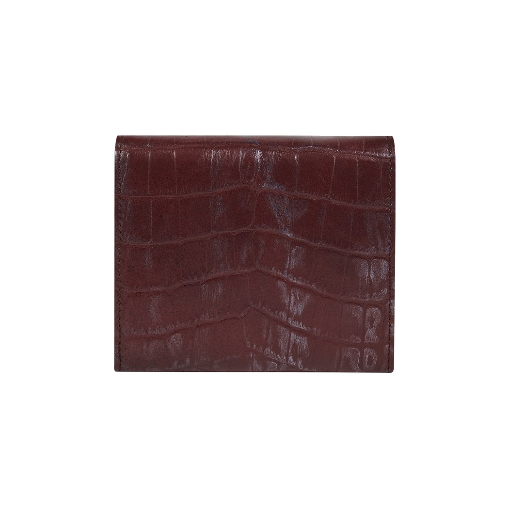 Kadın Kroko Baskılı Deri Cüzdan