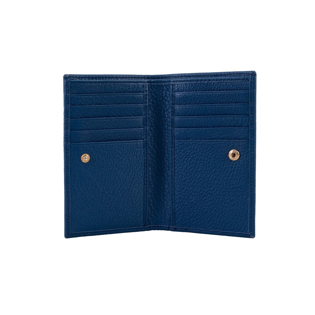 Kadın Lacivert Deri Cüzdan