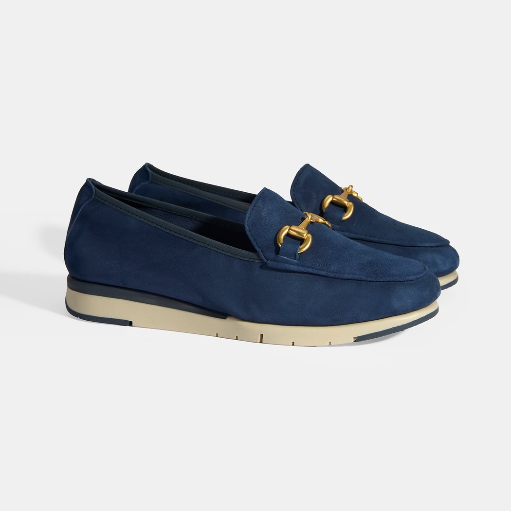 Kadın Lacivert Süet DesaComfort Günlük Ayakkabı