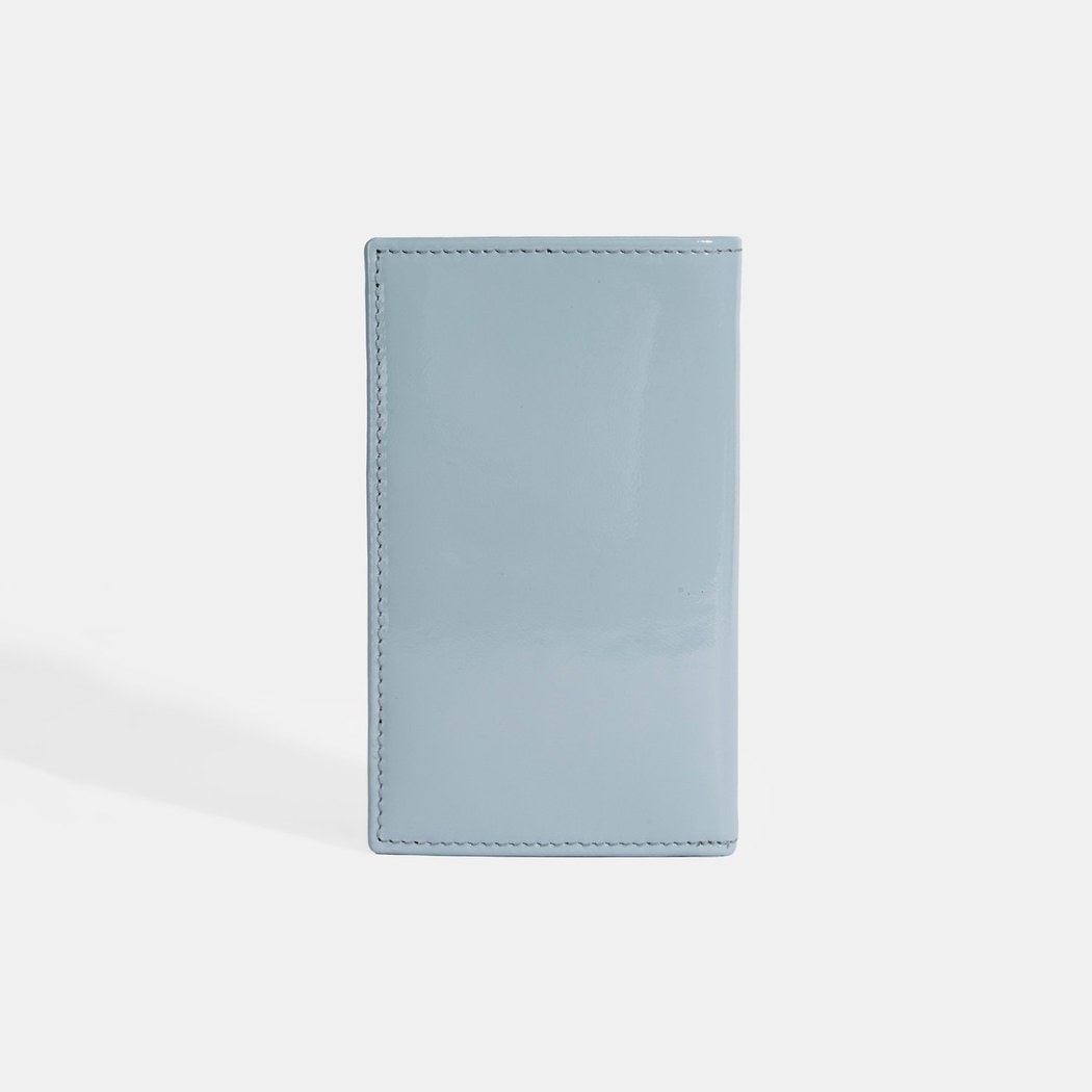 Kadın Mavi Deri Cüzdan