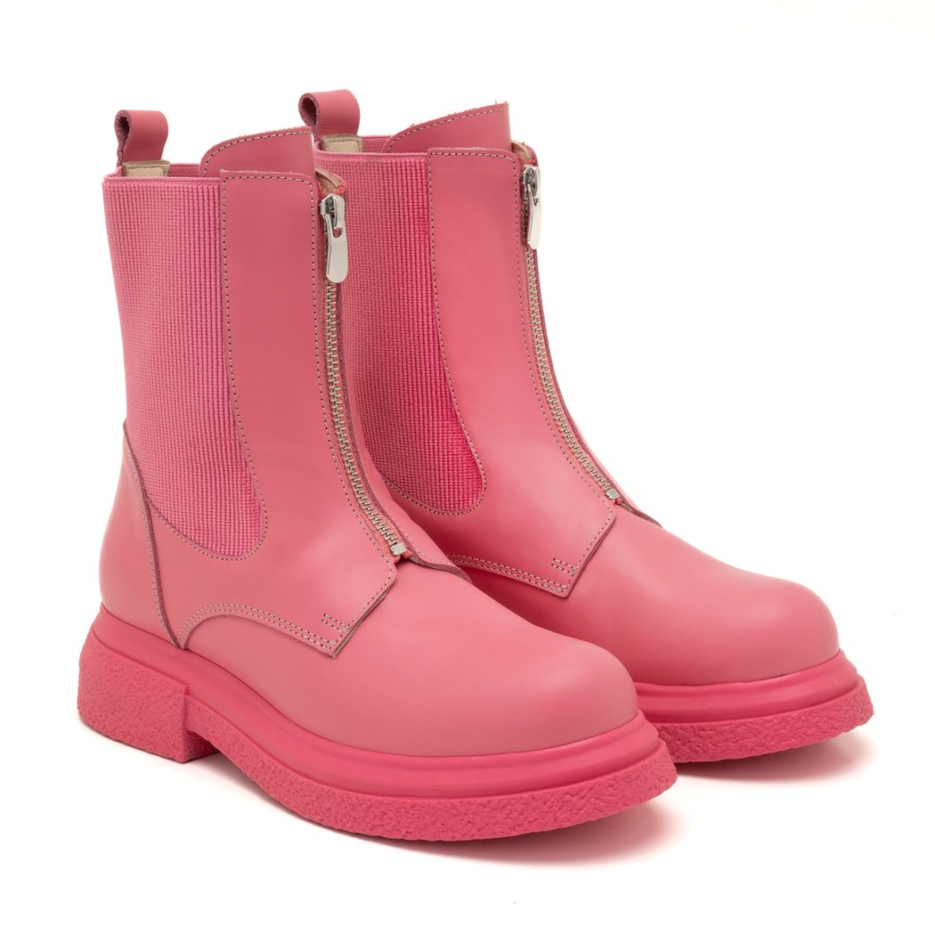 Kadın Pembe Deri Bot