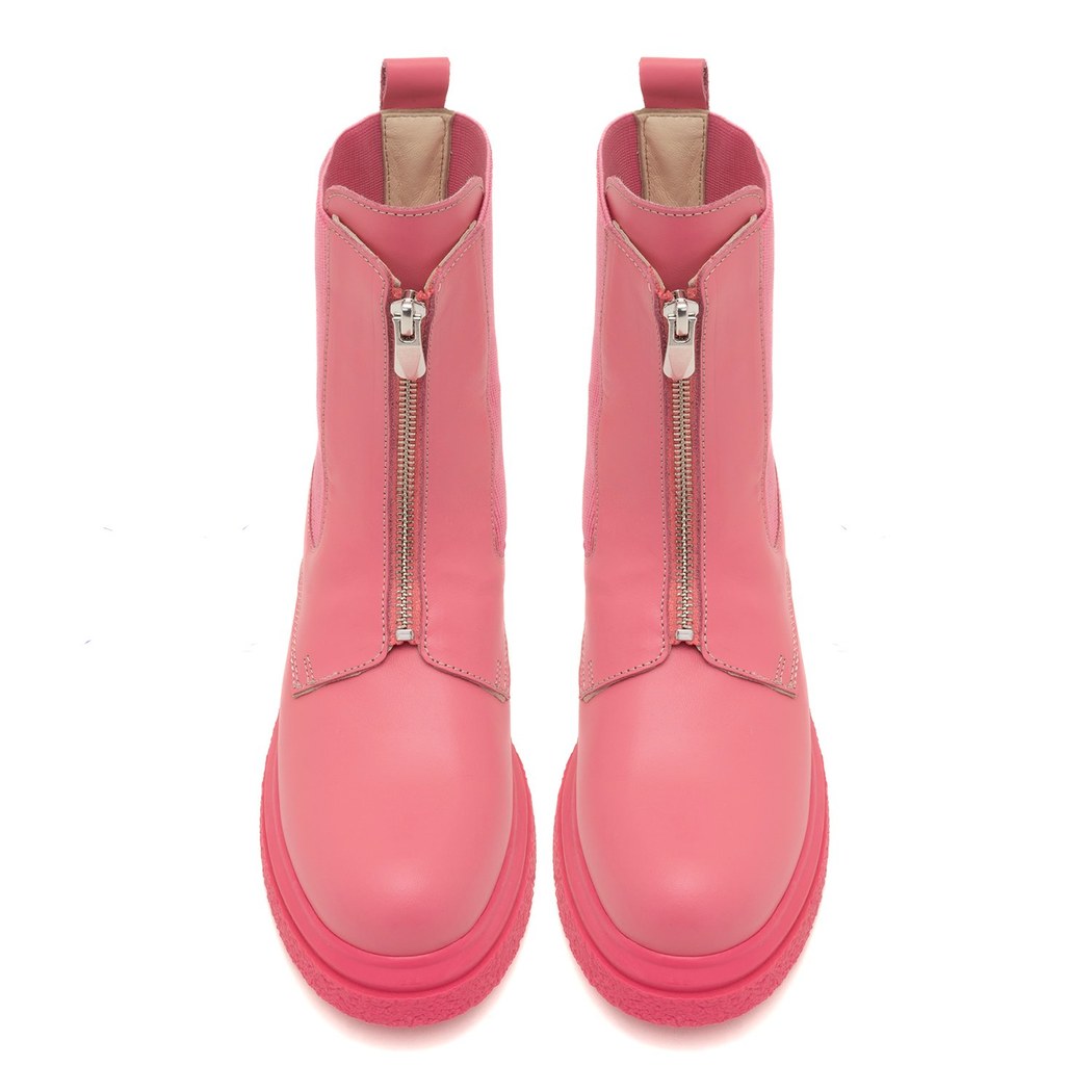 Kadın Pembe Deri Bot