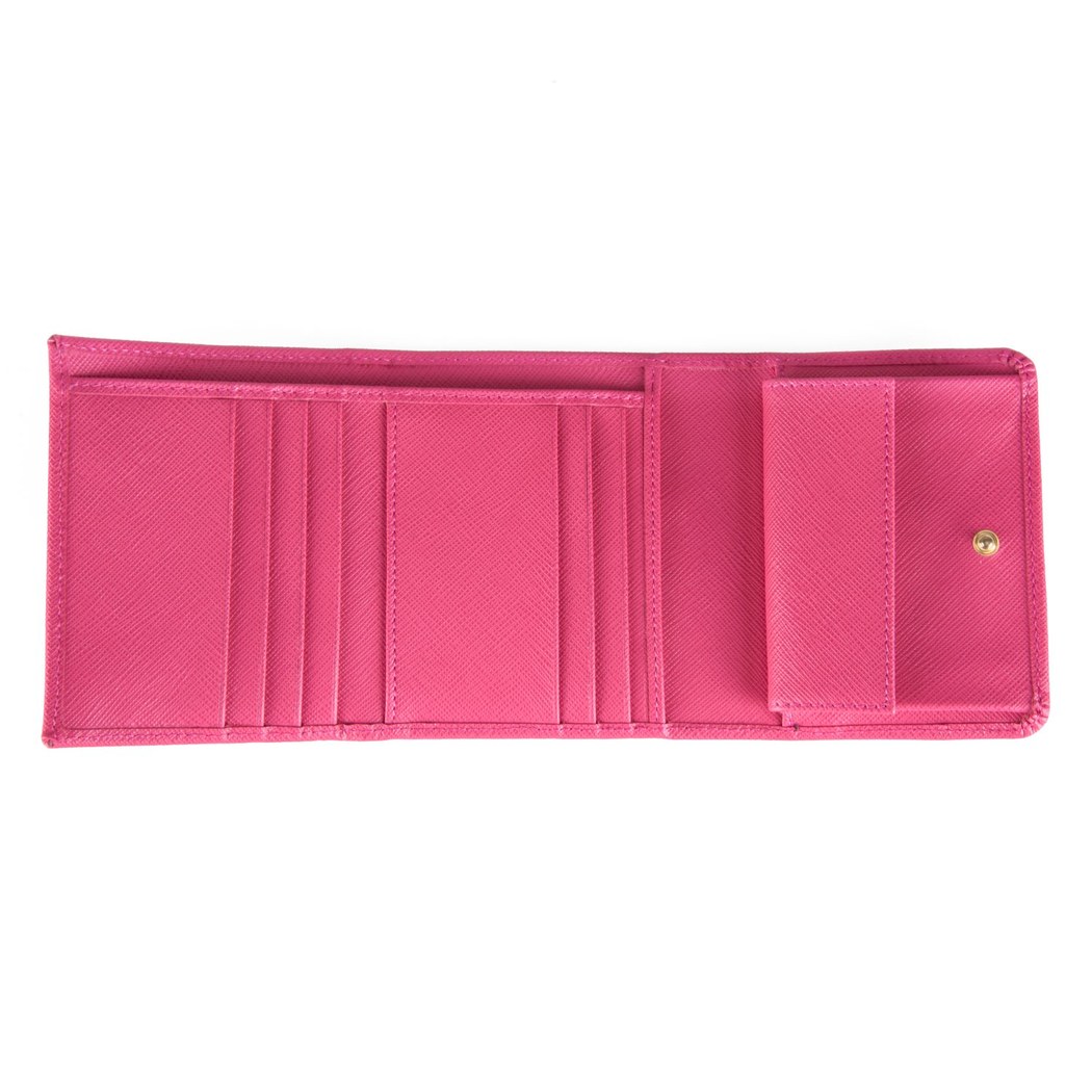 Kadın Pembe Deri Cüzdan