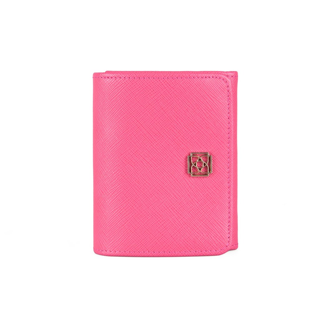 Kadın Pembe Deri Cüzdan