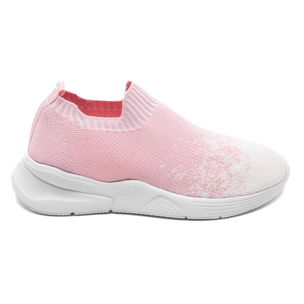 Kadın Pembe Triko Spor Ayakkabı