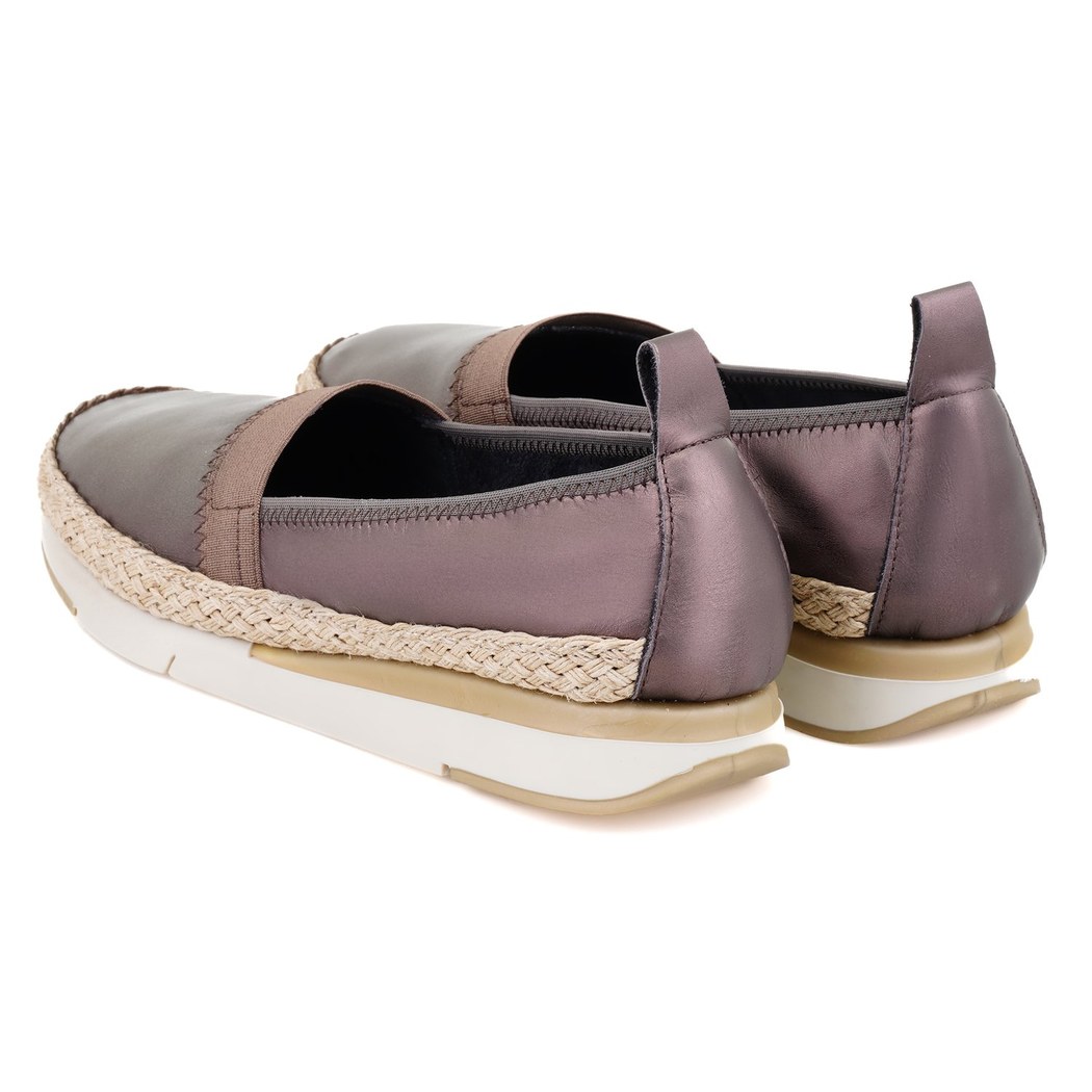 Kadın Platin DesaComfort Deri Günlük Ayakkabı