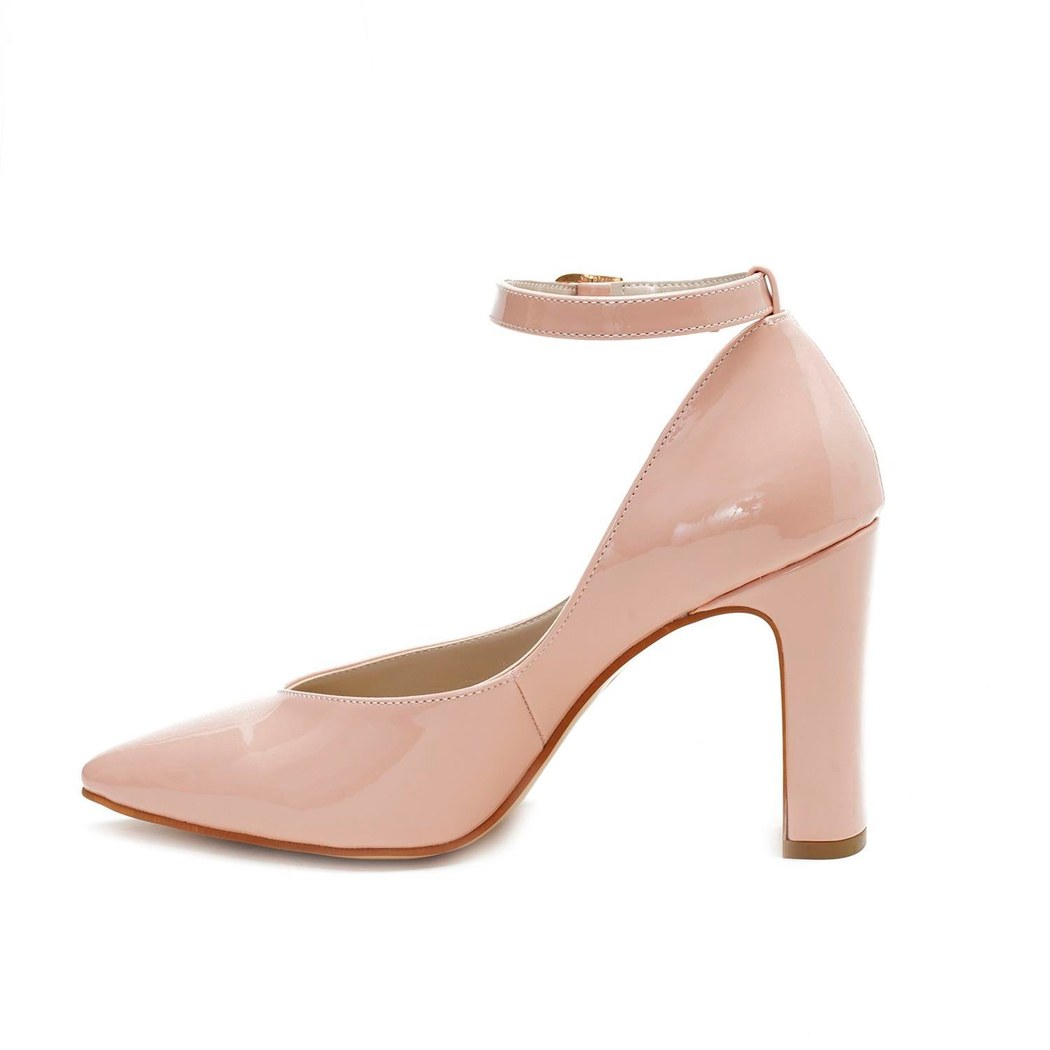 Kadın Pudra Topuklu Ayakkabı