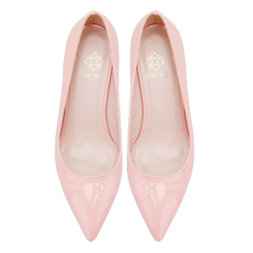 Kadın Pudra Topuklu Klasik Ayakkabı 