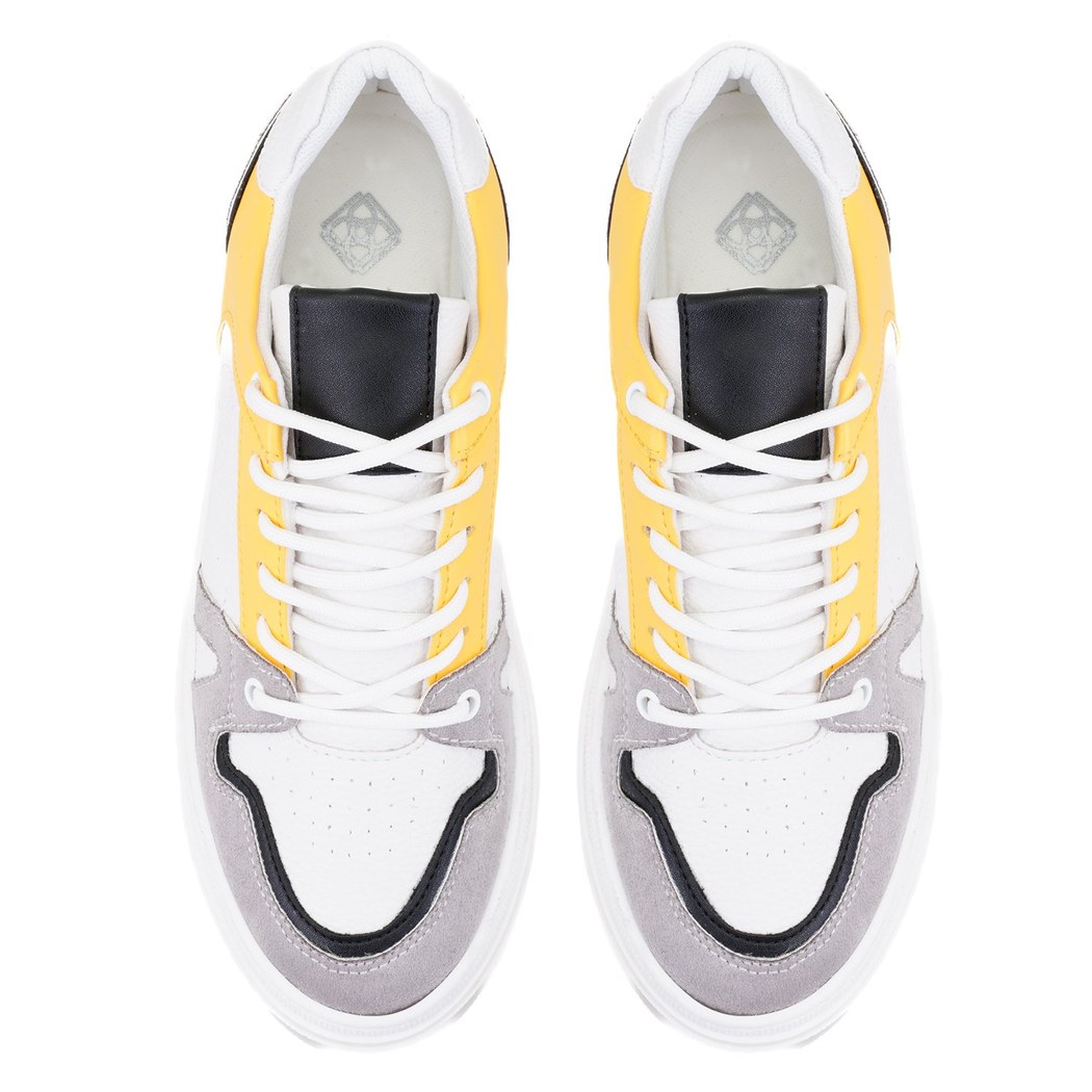 Kadın Sarı Spor Ayakkabı