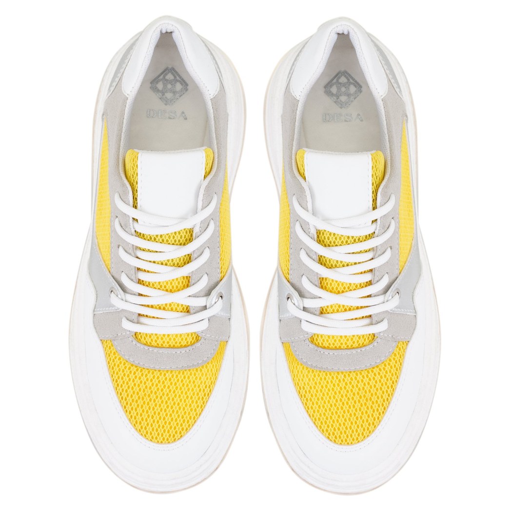 Kadın Sarı Spor Ayakkabı