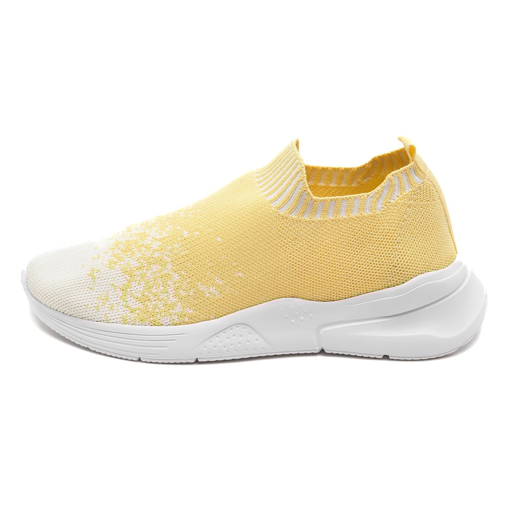 Kadın Sarı Triko Spor Ayakkabı