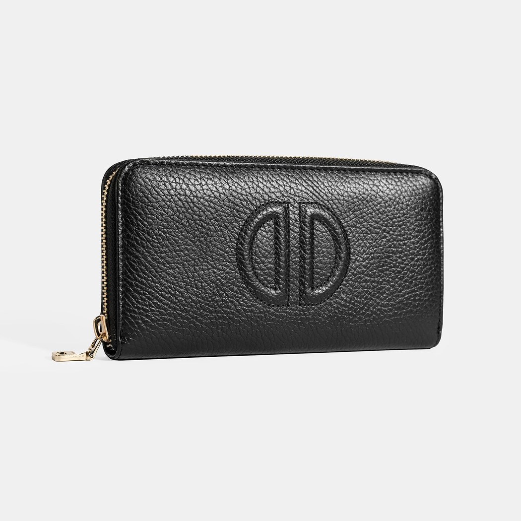 Kadın Siyah Deri Cüzdan