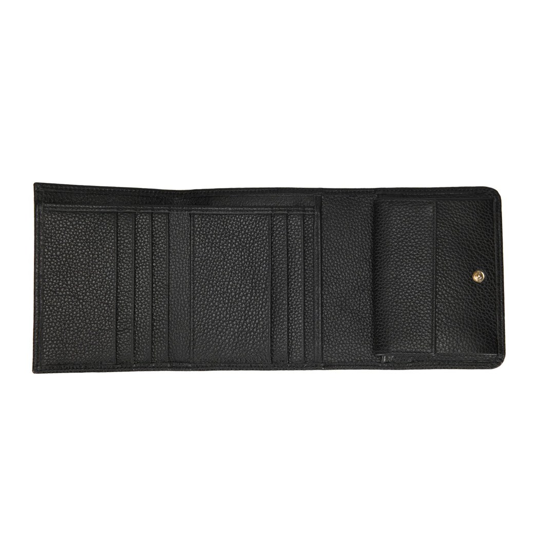 Kadın Siyah Deri Cüzdan