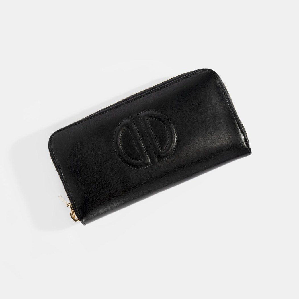 Kadın Siyah Deri Cüzdan