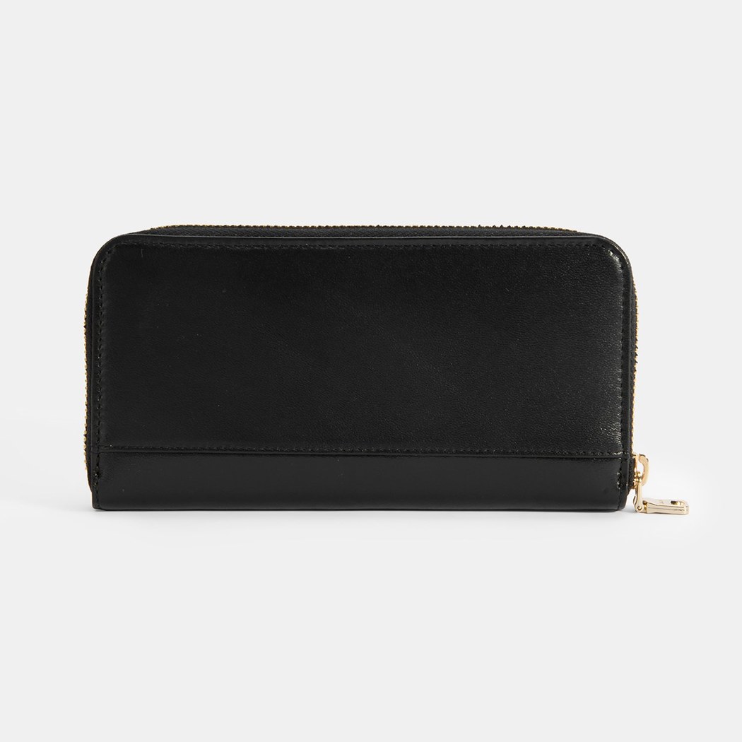 Kadın Siyah Deri Cüzdan