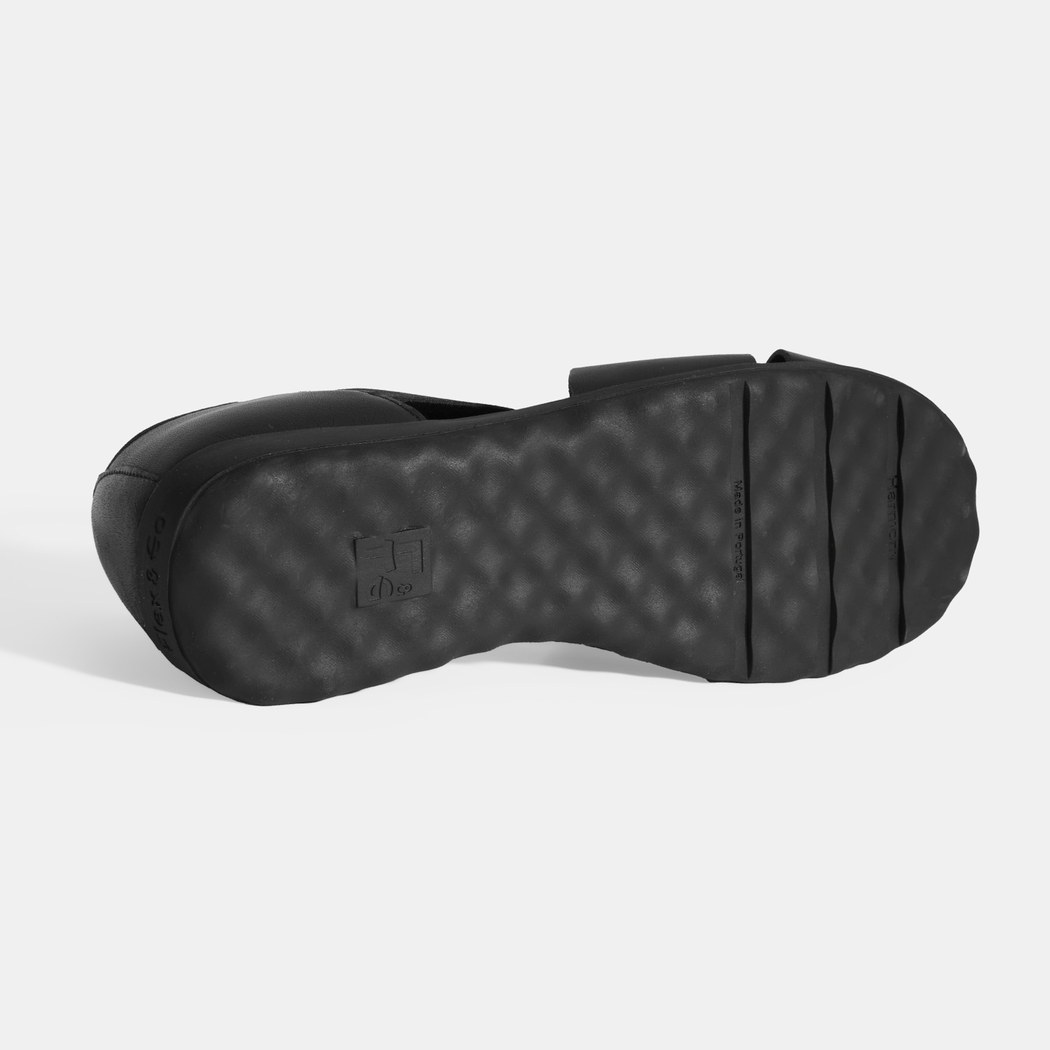 Kadın Siyah Deri DesaComfort Günlük Ayakkabı