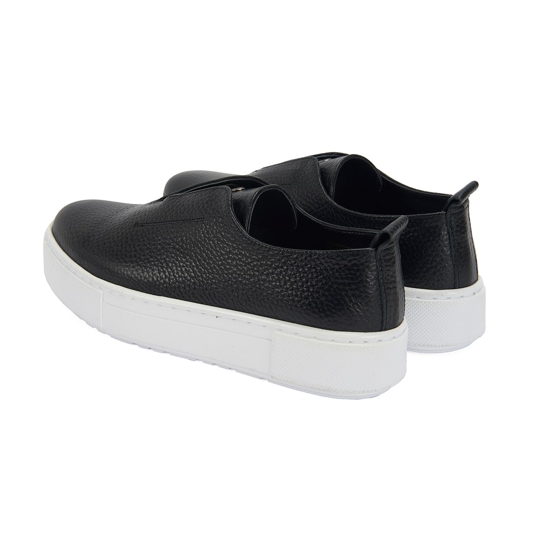 Kadın Siyah Deri Günlük Ayakkabı