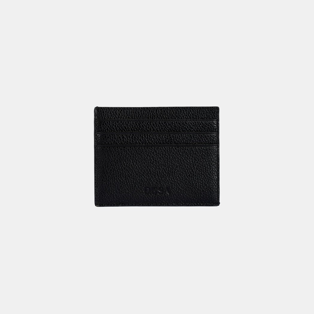 Kadın Siyah Deri Kartlık