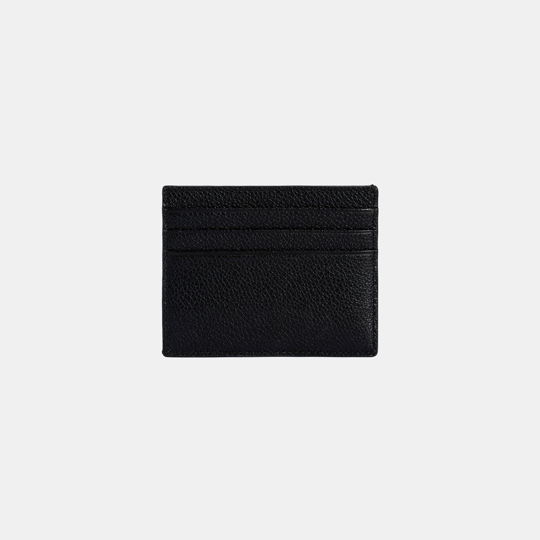 Kadın Siyah Deri Kartlık