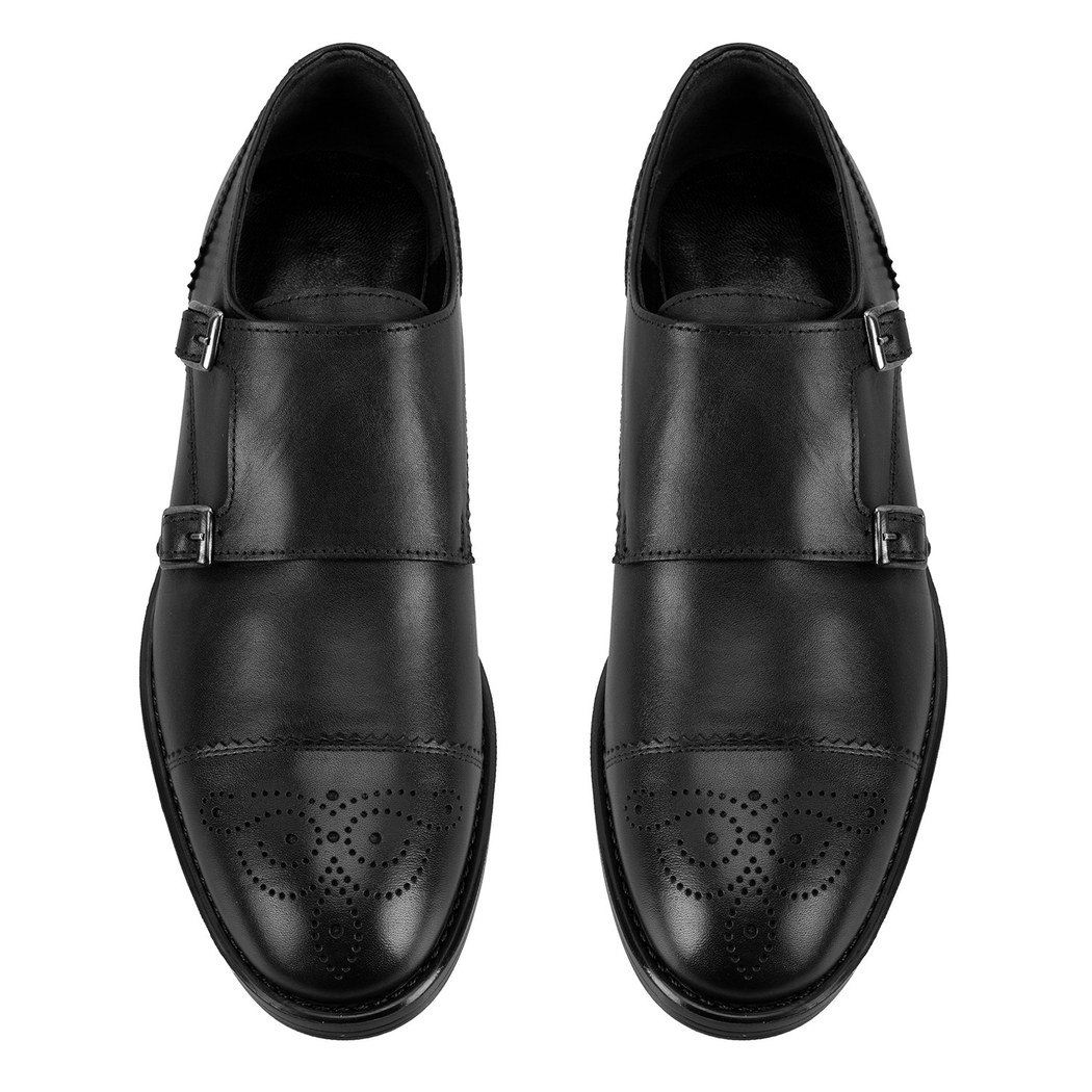 Kadın Siyah Deri Klasik Ayakkabı