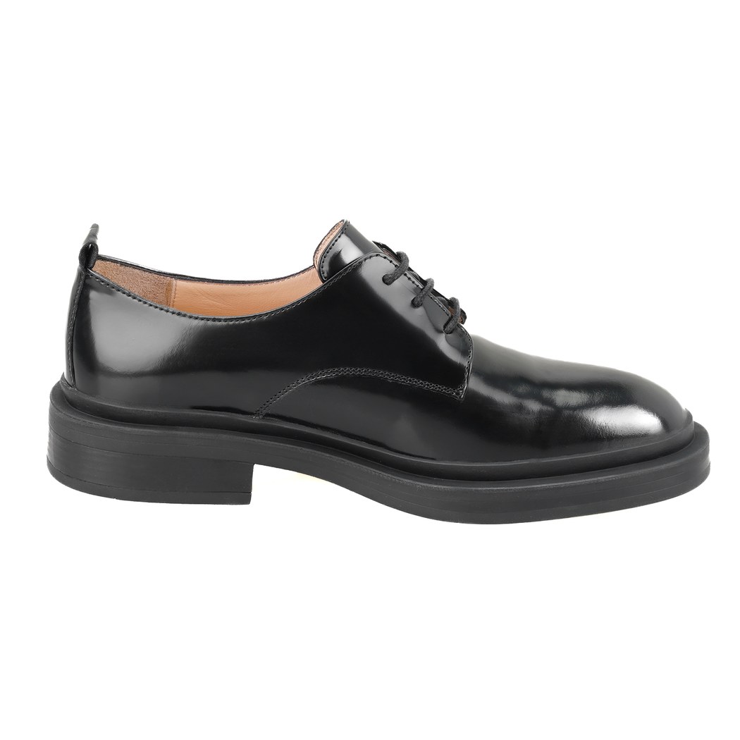 Kadın Siyah Deri Klasik Ayakkabı