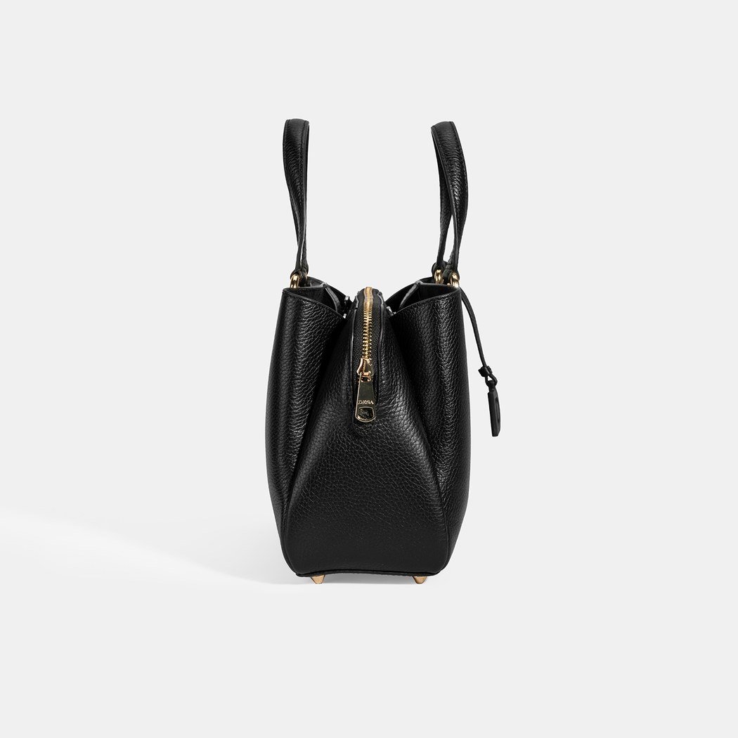 Kadın Siyah Deri Omuz Çantası