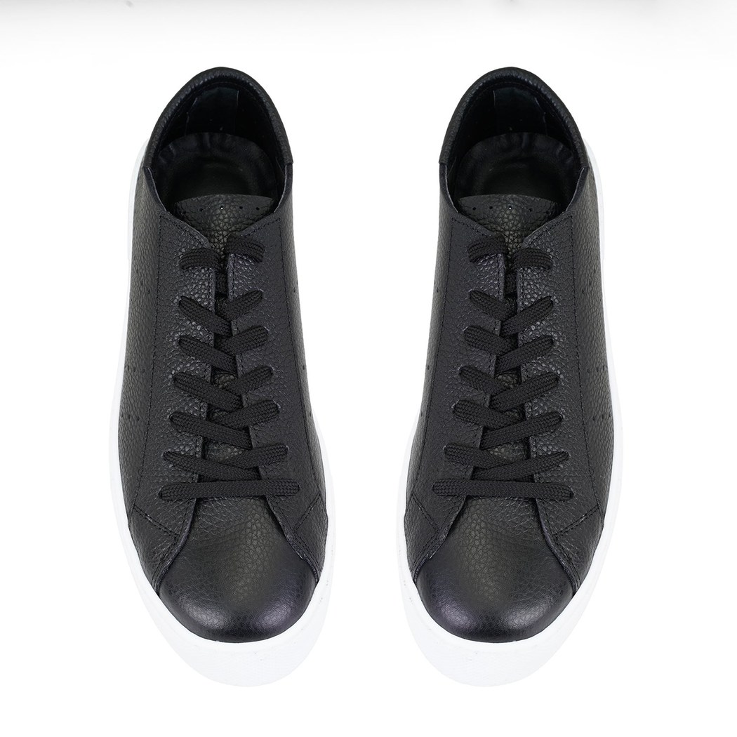 Kadın Siyah Deri Spor Ayakkabı