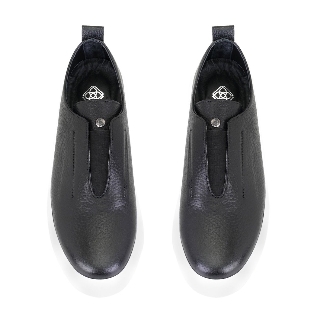 Kadın Siyah Deri Spor Ayakkabı