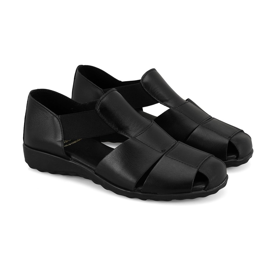 Kadın Siyah DesaComfort Deri Günlük Ayakkabı