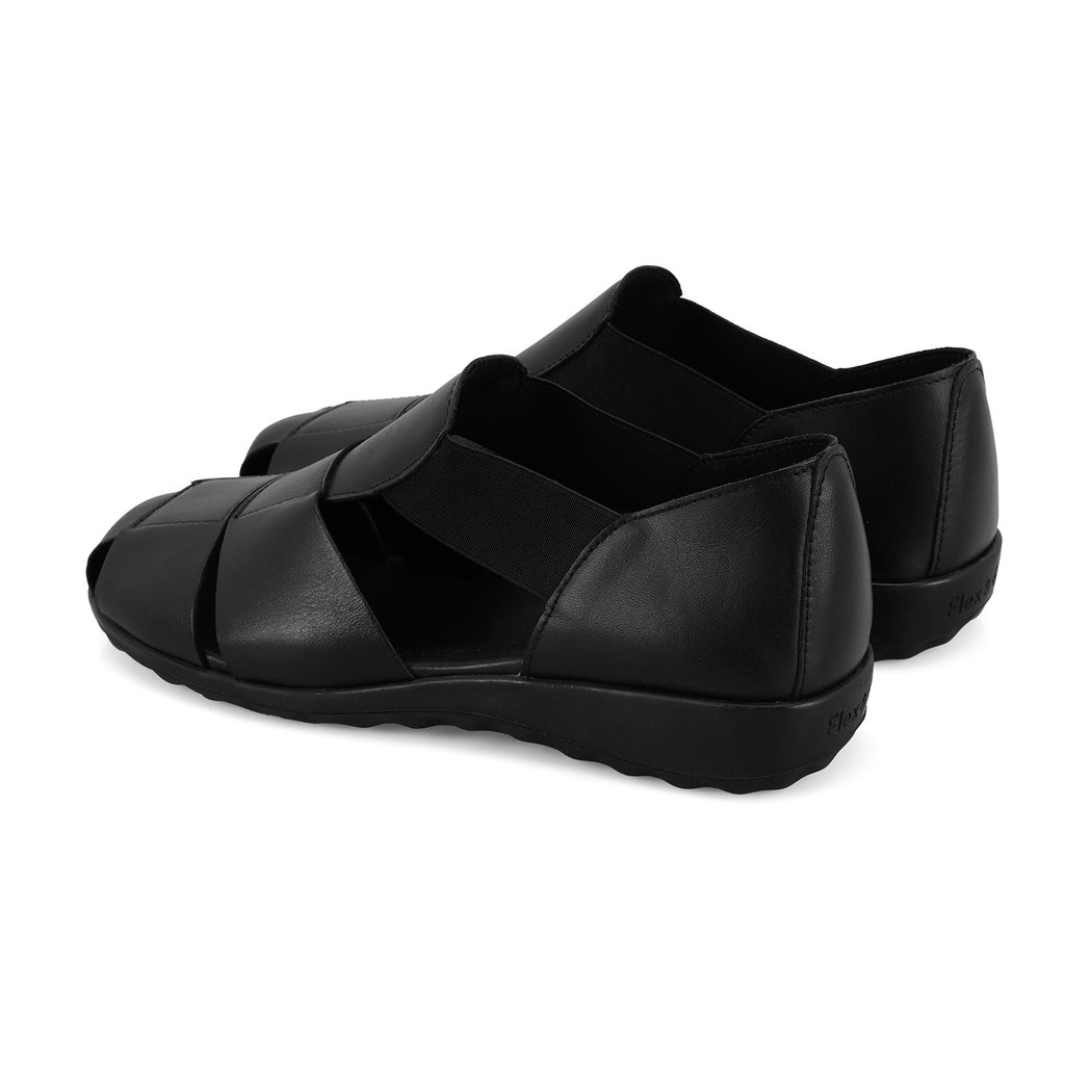 Kadın Siyah DesaComfort Deri Günlük Ayakkabı