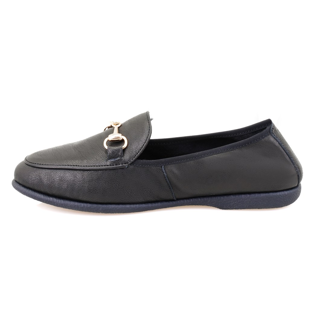 Kadın Siyah DesaComfort Deri Günlük Ayakkabı