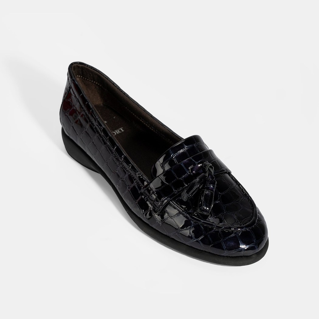 Kadın Siyah DesaComfort Rugan Günlük Ayakkabı