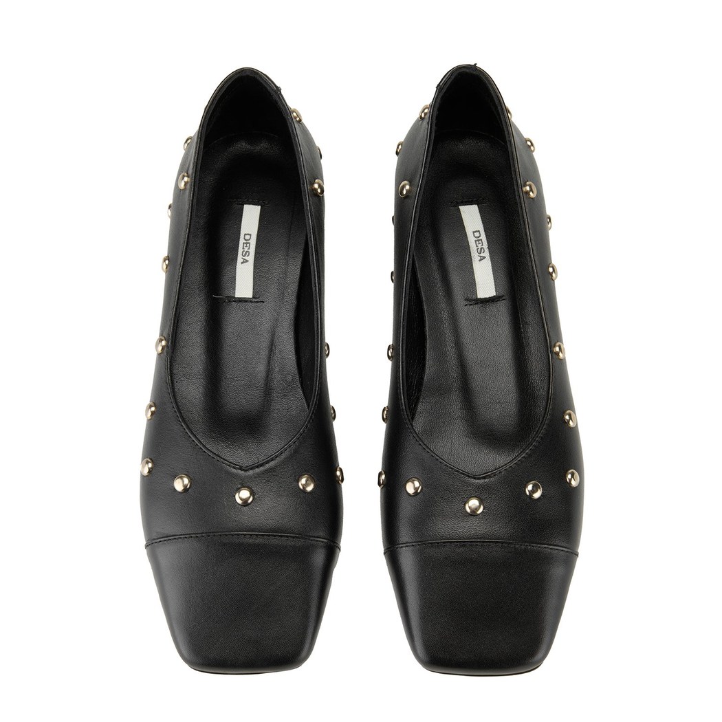 Kadın Siyah Günlük Deri Ayakkabı