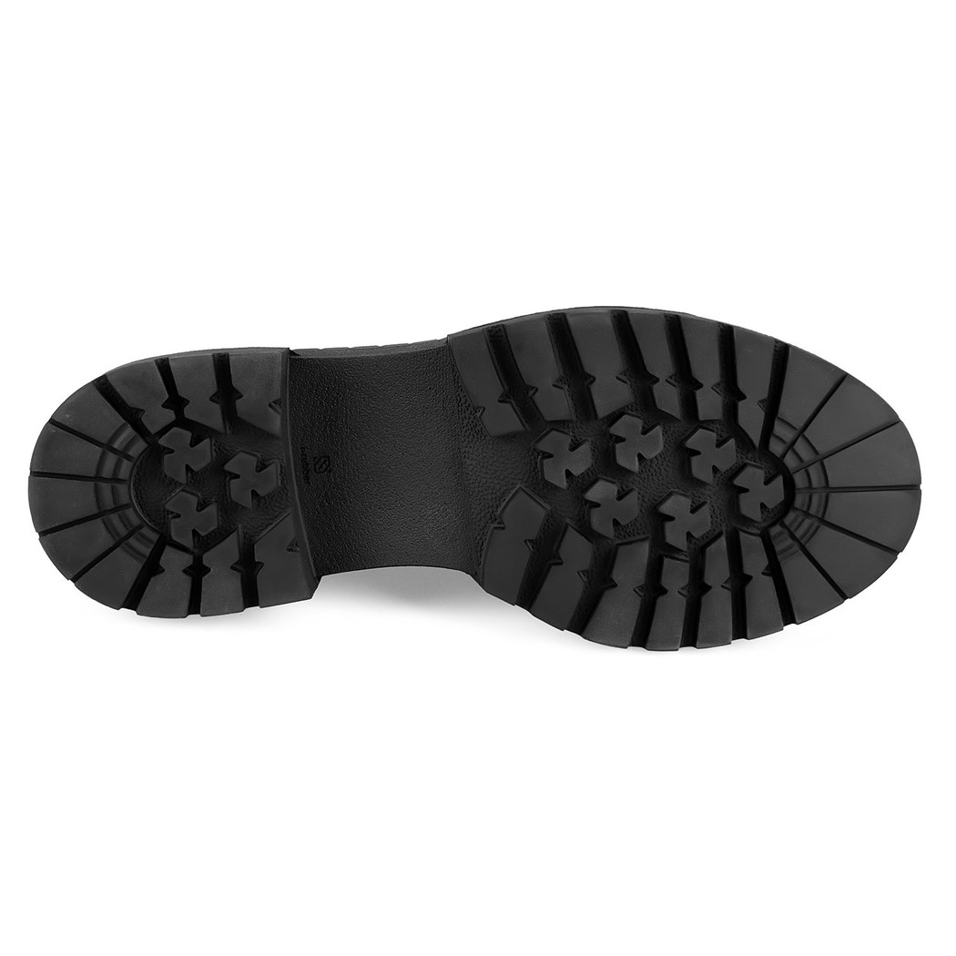 Kadın Siyah Günlük Deri Ayakkabı