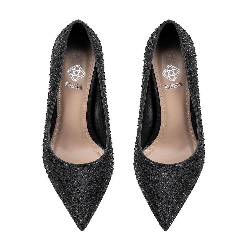 Kadın Siyah Klasik Topuklu Ayakkabı