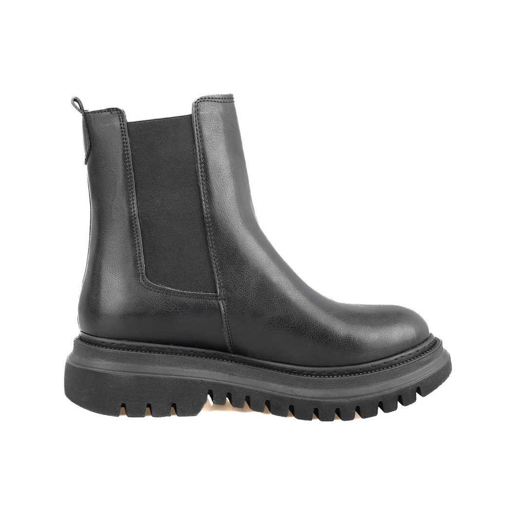 Kadın Siyah Lastikli Chelsea Bot