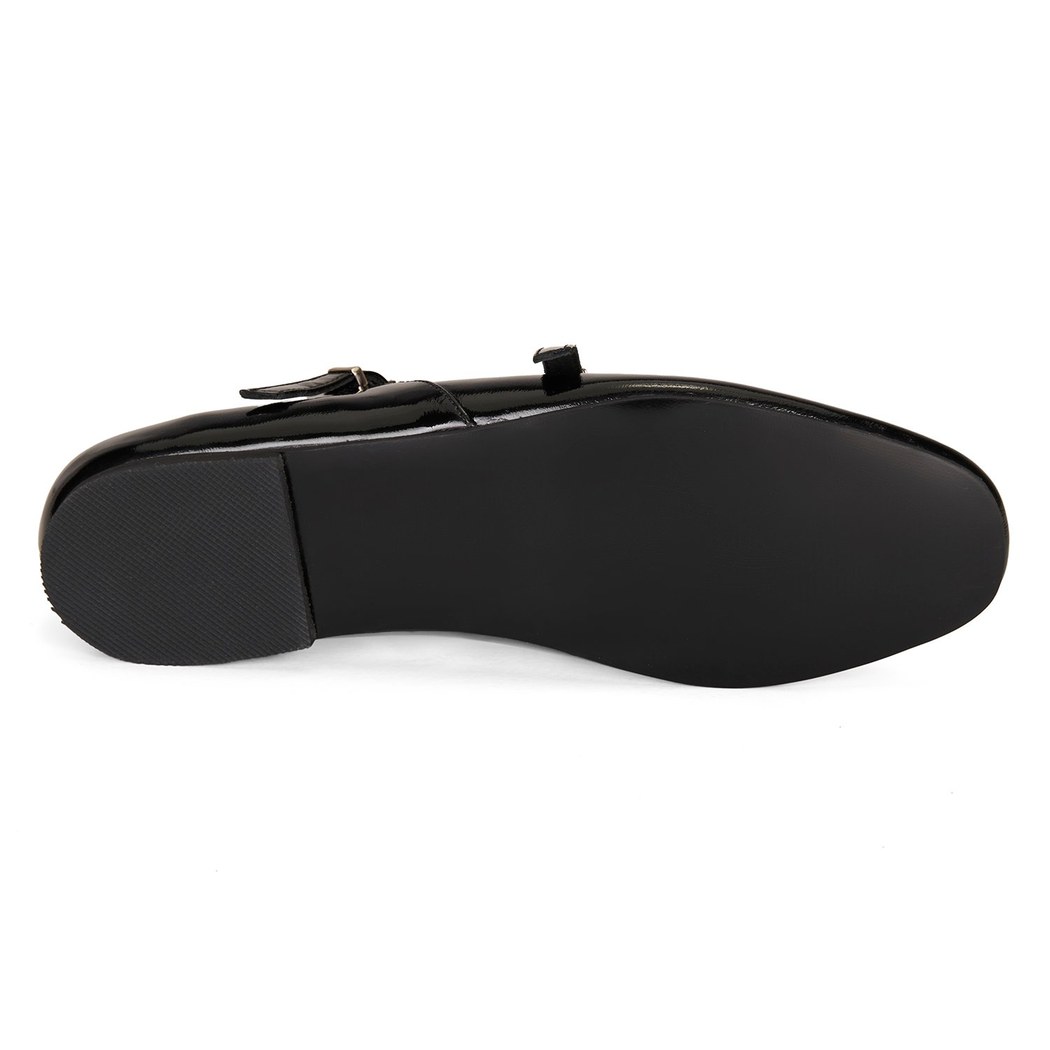 Kadın Siyah Mary Jane Deri Günlük Ayakkabı