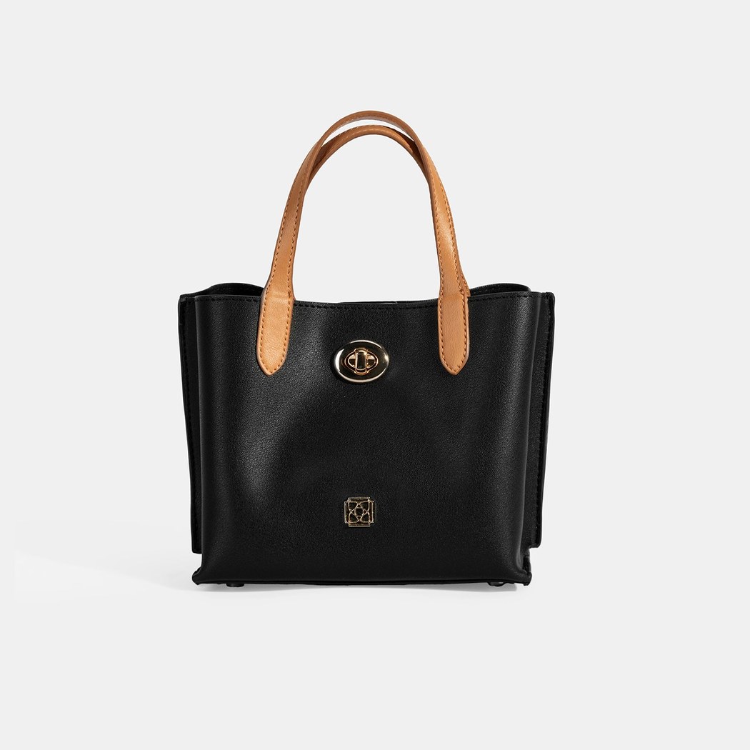 Kadın Siyah Omuz Askılı Mini El Çantası